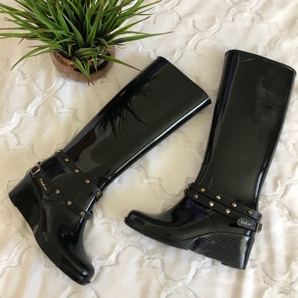 bebe rain boots